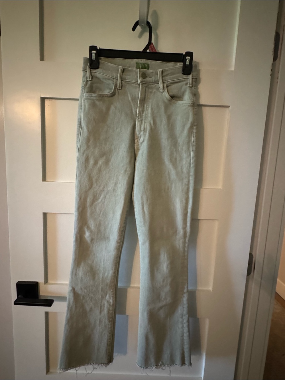 MOTHER Light Sage Flare Jeans - Picture 2 of 5